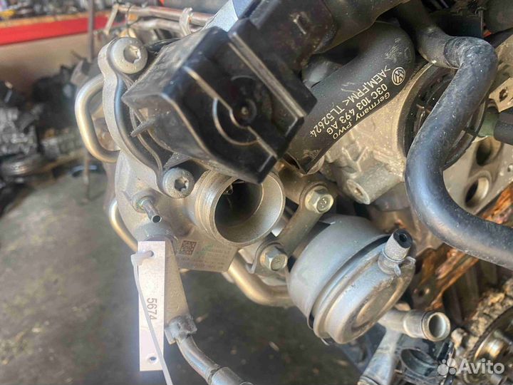 Турбокомпрессор (турбина) Volkswagen Tiguan I (200