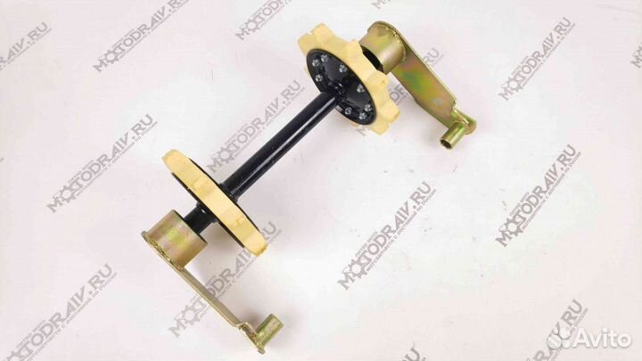 Вал Буран ведомый (направляющий) с балансирами (11