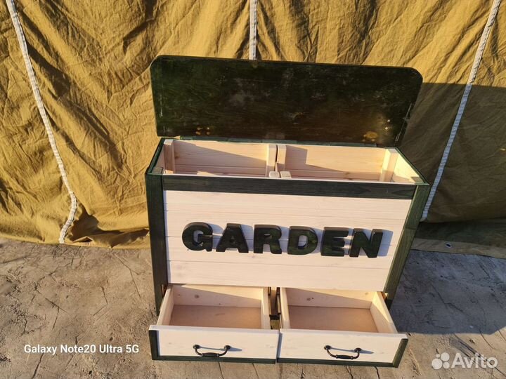 Деревянный дышащий ларь для овощей