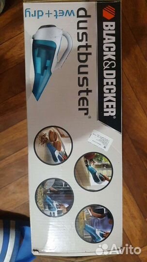 Автомобильный пылесос black decker