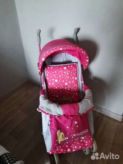 Прогулочная коляска трость бу