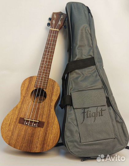 Укулеле концертное Flight Nuc200 с чехлом