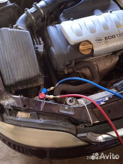 Заправка автомобильных кондиционер. Проверка