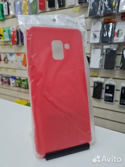 Чехол для Samsung Galaxy A8 Plus (2018) Red