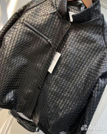 Кожаная куртка Bottega veneta