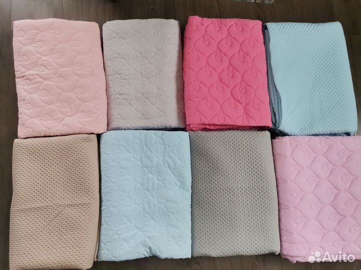 Одеяло демисезонное полуторное х/б новое стеганое