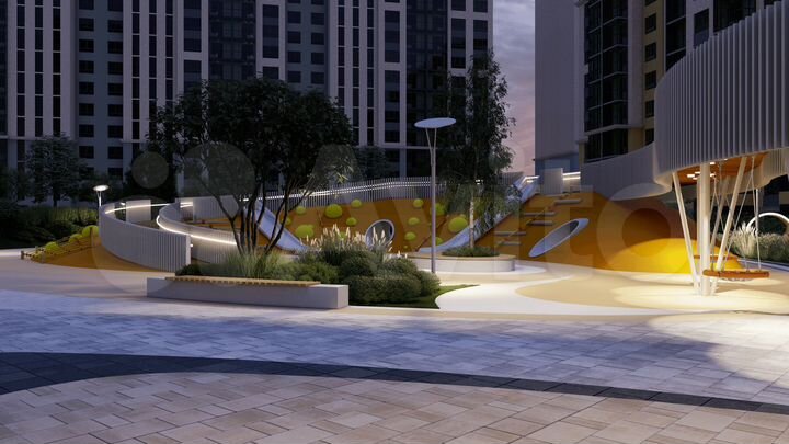 1-к. квартира, 43,2 м², 4/17 эт.