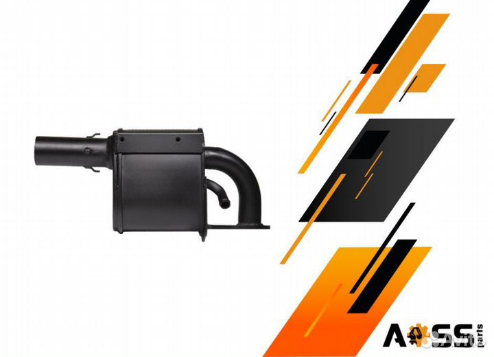 Глушитель kbex0684 keba 128/C2478