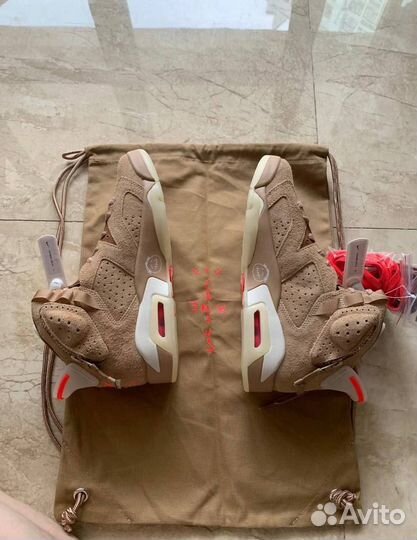 Nike air jordan 6 travis scott british khaki