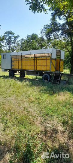Продам пчелоприцеп с ульями