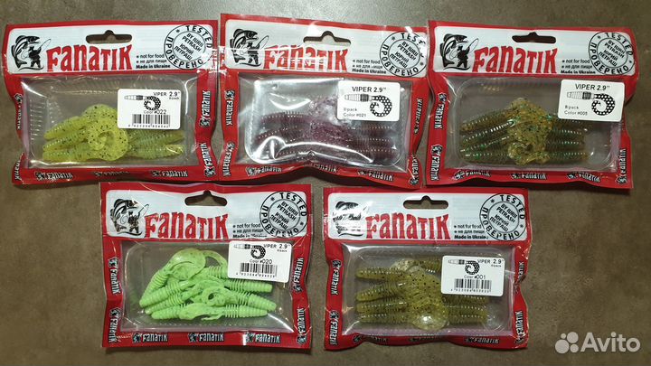 Силиконовые приманки