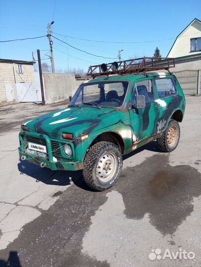 LADA 4x4 (Нива) 1.7 МТ, 1998, 100 000 км