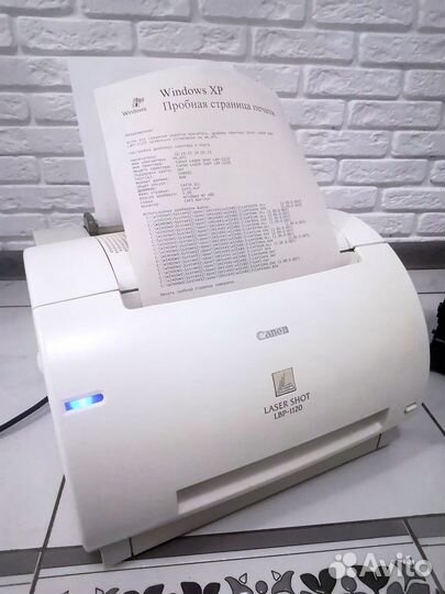 Принтер Canon LBP-1120 и 4 картриджа, A4 10стр/мин