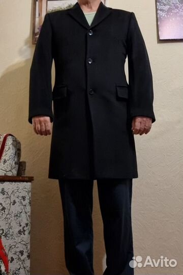 Пальто мужское кашемировое Италия, 50