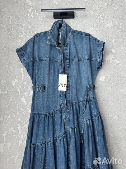 Джинсовое платье женское