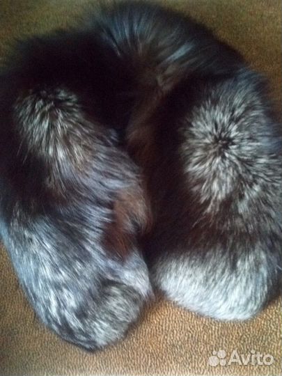 Воротник из чернобурки