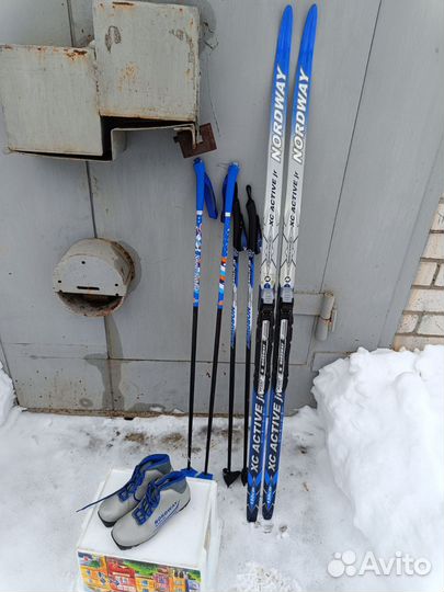 Лыжи детские nordway 150cm