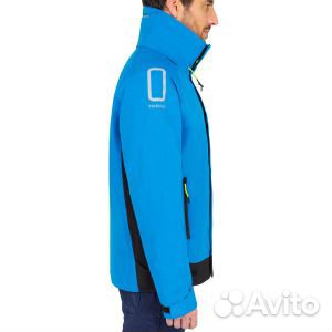 Куртка парусная мужская непромокаемая 500 черная t