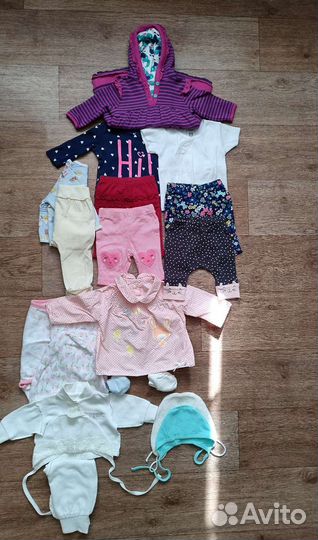 Детские вещи пакетом для девочек