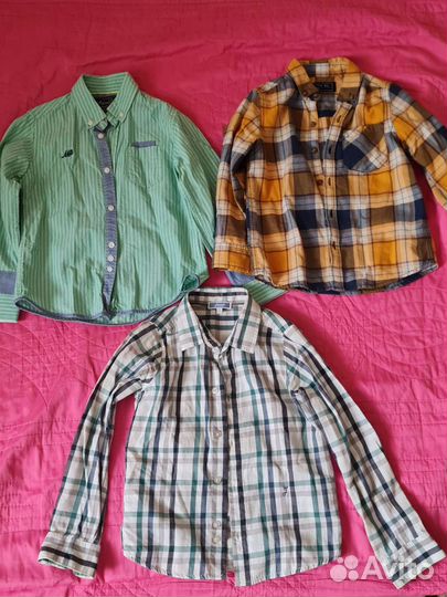 Рубашки для мальчика пакетом