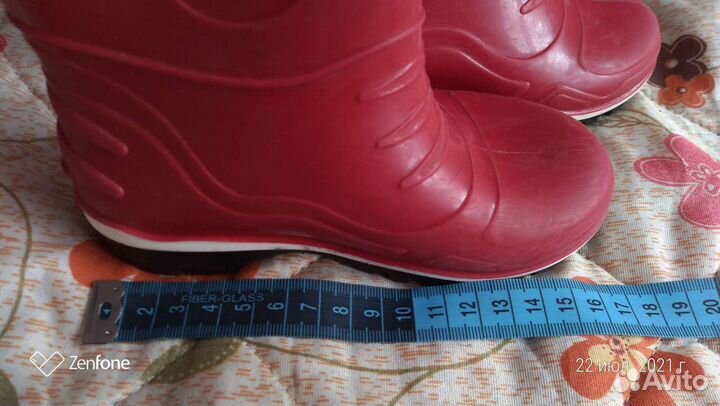 Сапоги резиновые р-р 26