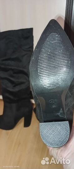 Сапоги женские демисезонные 36 размер