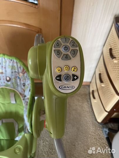 Детские электронные качели graco