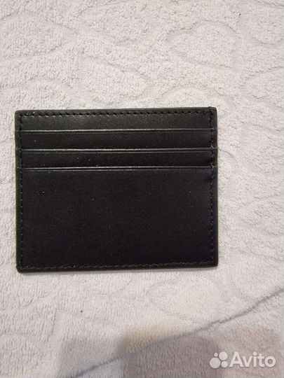 Кожаный картхолдер тинькофф