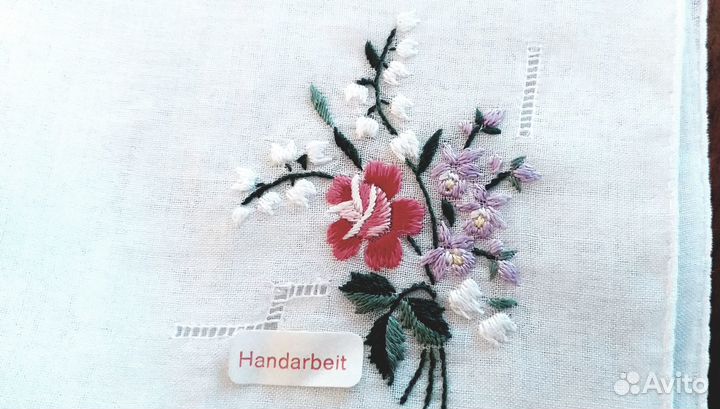 Винтажные носовые платочки