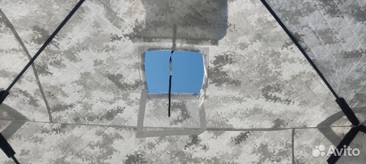 Зимняя палатка cube трехслойная