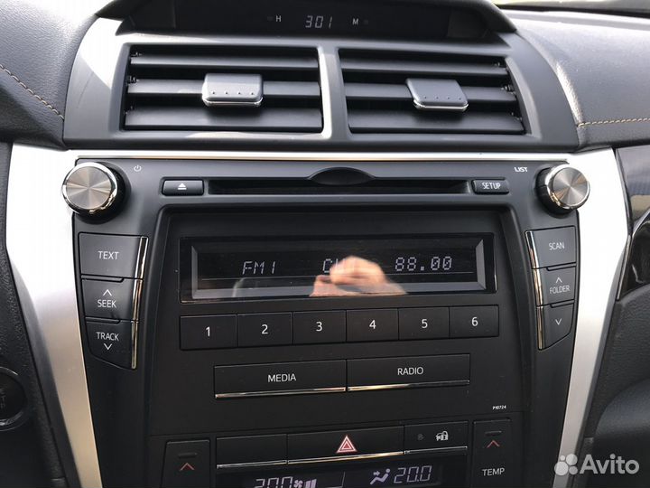 Магнитола штатная Toyota Camry v55