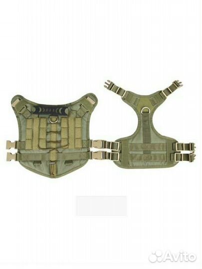 Шлейка тактическая на крупную собаку