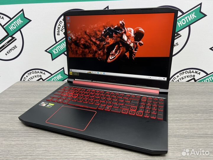Игровой acer Nitro Ryzen5 16Gb DDR4 GTX1650 SSD256
