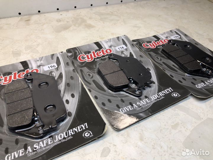 Тормозные колодки honda CBR600 CB600F CBF1000 CB75