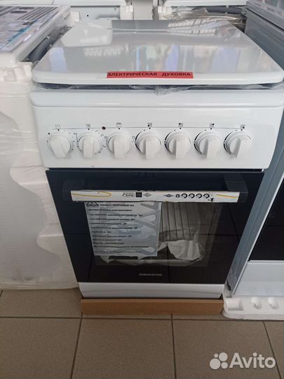 Плита газовая с электрической духовкой