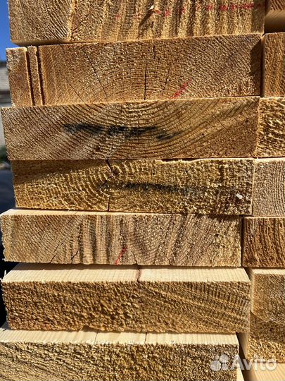 Доска сухая Строганная 45 195 6000