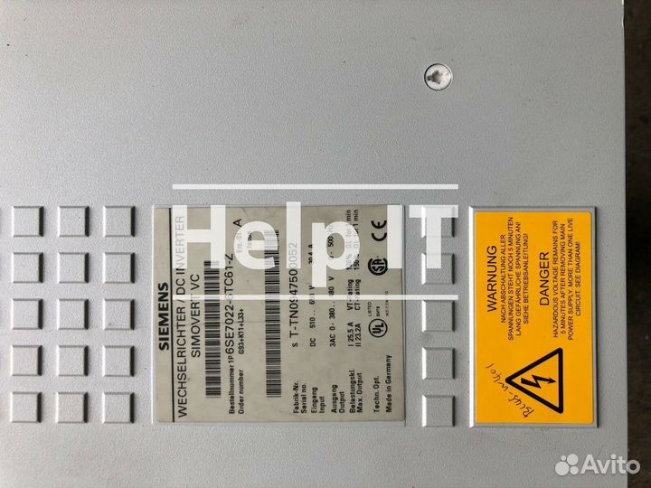 Инвертор Siemens 6SE70226TC61