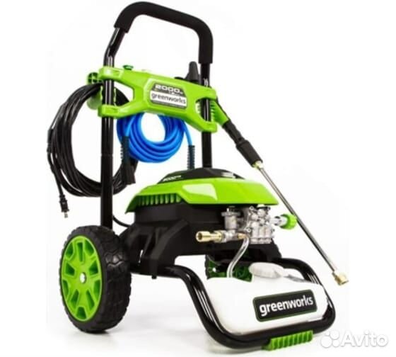 Мойка GreenWorks 1800 Вт, 140 бар 5105507