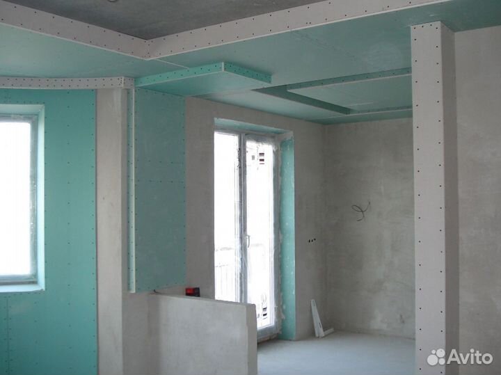 Гипсокартонные работы