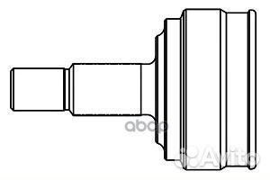 Шрус наружный к-т KIA clarus (K9A) 827010 GSP