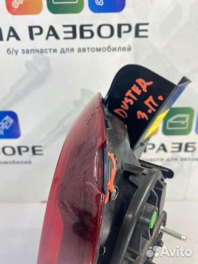 Фонарь задний правый Renault Duster HSM F4R 2017