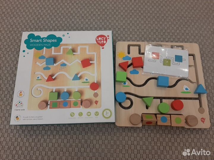 Лабиринт/ бизиборд Lucy and Leo