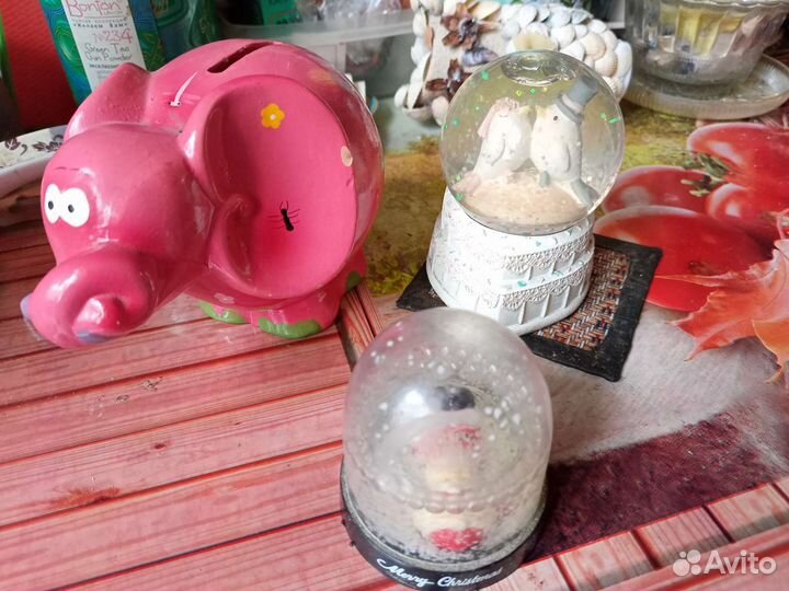 Копилка. Снежный шар. Слон. Птицы. Мороз. Оптом