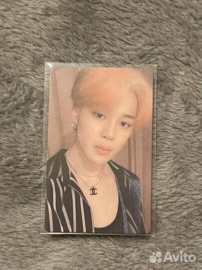 Официальные карты BTS Чимина mots и BE