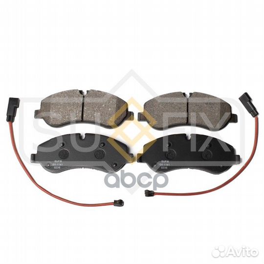 Дисковые тормозные колодки перед прав/лев L