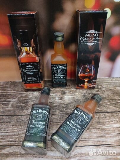 Мыло сувенирное Драконы, Виски, Мандарины