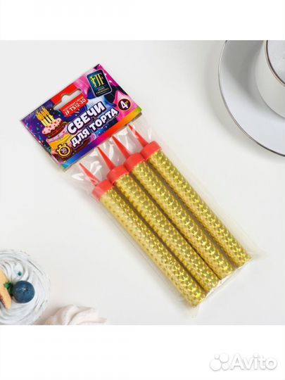 Фонтан в торт. Свечи в торт 