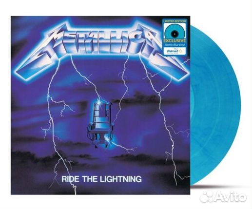 Metallica - Ride The Lightning (голубой)
