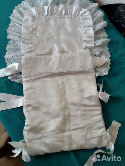 Конверт на выписку пеленка шапочка