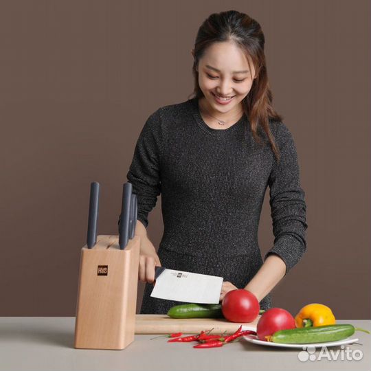 Набор кухонных ножей Xiaomi Huo Hou Lite